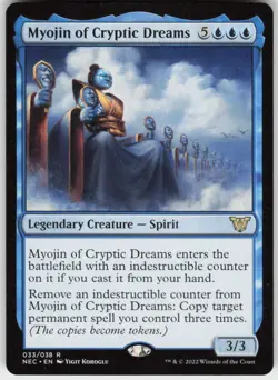 Myojin of Cryptic Dreams 33 MTG Normal Commander: Kamigawa: Neon Dynasty - Image 1