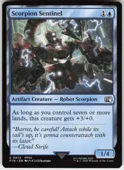 Scorpion Sentinel 72 MTG Normal FINAL FANTASY - Image 1