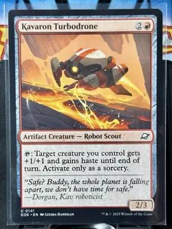 Kavaron Turbodrone - Reg - MTG - Edge of Eternities - EOE - 0141 - COMMON ~ NM - Image 2