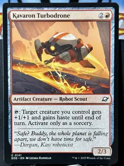 Kavaron Turbodrone - Reg - MTG - Edge of Eternities - EOE - 0141 - COMMON ~ NM - Image 3