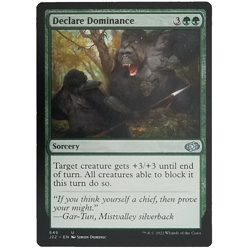x1 Declare Dominance J22 MTG M/NM Uncommon Green Sorcery Jumpstart 2022 TCG CCG - Image 1