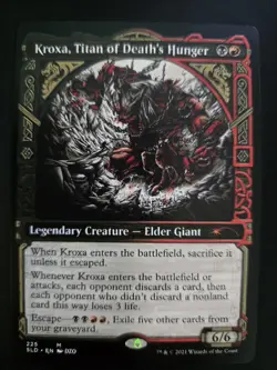 Kroxa, Titan of Death's Hunger NM Secret Lair Drop Series MTG FREE SHIPPING - Image 1