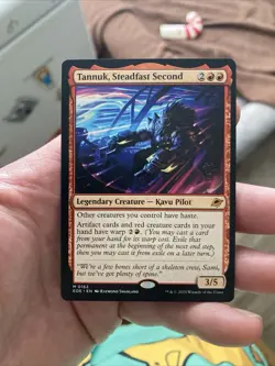 Tannuk, Steadfast Second Edge of Eternities MTG Regular - Image 1