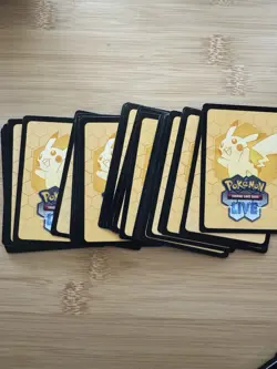 36x Pokemon TCG Online Live Mega Evolution Code Cards Codes - Image 1