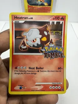 Pokemon TCG: Heatran (4/16) Promo Stamped - Pokemon Rumble ~SWIRL ON STAMP💫 - Image 1