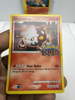 Pokemon TCG: Heatran (4/16) Promo Stamped - Pokemon Rumble ~SWIRL ON STAMP💫 - Image 2