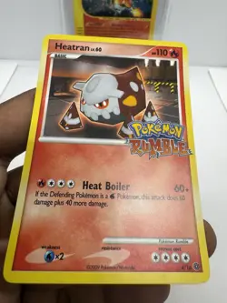 Pokemon TCG: Heatran (4/16) Promo Stamped - Pokemon Rumble ~SWIRL ON STAMP💫 - Image 4