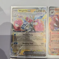 Pokemon TCG EX Cards Bundle- Temporal Forces - Koraidon, Wugtrio, Incineroar NM - Image 2