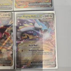 Pokemon TCG EX Cards Bundle- Temporal Forces - Koraidon, Wugtrio, Incineroar NM - Image 5