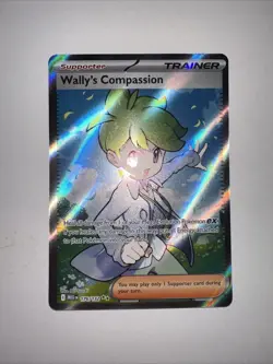 Pokemon WALLY'S COMPASSION 176/132 - Mega Evolution - RARE FULL ART - MINT - Image 2