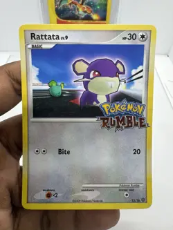 2009 Pokemon | Rumble - Rattata Lv.9 15/16 LP+ - Image 2