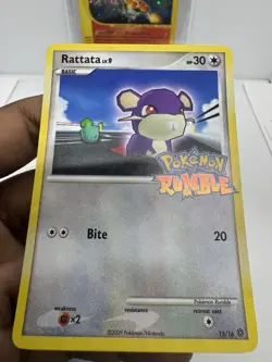 2009 Pokemon | Rumble - Rattata Lv.9 15/16 LP+ - Image 4