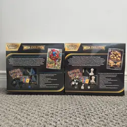 Pokemon Mega Evolution ETB Set Lucario And Gardevoir - In Hand - Image 2