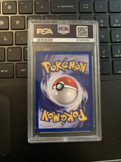 2000 POKEMON GYM CHALLENGE HOLO-1ST EDITION #9 KOGA'S BEEDRILL PSA 8 SWIRL - Image 4