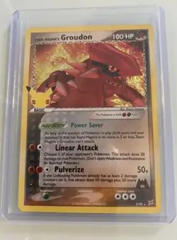 (50) Team Magma Groudon Holo Pokemon Celebrations Collection 25th Anniversary - Image 1