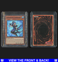 Marincess Springirl 2020 YuGiOh! Duels From the Deep Holo NM Super Rare LED9 EN0 - Image 3