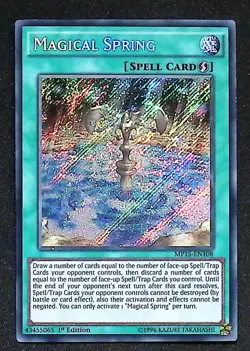 Magical Spring - MP15-EN108 - Secret Rare - 1st Edition Yugioh EURO - Image 1