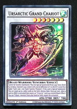 Ursarctic Grand Chariot - ANGU-EN035 - Ultra Rare - 1st Edition Yugioh - Image 1