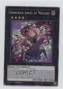Ghostrick Angel of Mischief 1st Ed. YuGiOh World Superstars #WSUP-EN035 - Image 1