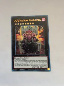 Yugioh! D/D/D Duo-Dawn King Kali Yuga - GFP2-EN142 - Ultra Rare - 1st Edition Ne - Image 1