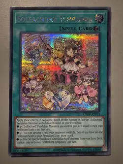 YUGIOH SOLFACHORD SYMPHONY ASIA ENGLISH EDITION CR09-AE073 SECRET RARE - Image 1