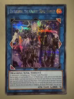 YUGIOH ENLILGIRSU THE ORCUST MEKK-KNIGHT ASIA ENGLISH CR09-AES34 SECRET 1ST RUN - Image 1
