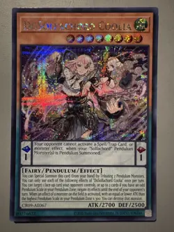 YUGIOH DOSOLFACHORD COOLIA ASIA ENGLISH EDITION CR09-AE067 SECRET RARE - Image 1