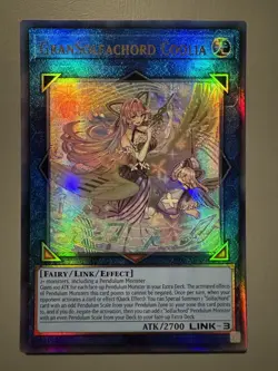 YUGIOH GRANSOLFACHORD COOLIA ASIA ENGLISH EDITION CR09-AE069 ULTIMATE RARE - Image 1