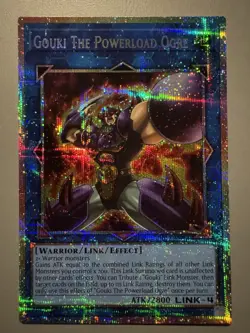 YUGIOH GOUKI THE POWERLOAD OGRE ASIA ENGLISH EDITION CR09-AE058 PSER - Image 1