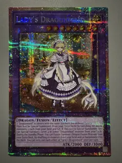YUGIOH LADY'S DRAGONMAID (FUSION) ASIA ENGLISH EDITION CR09-AE091 PSER - Image 1