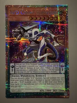 YUGIOH D/D COUNT SURVEYOR ASIA ENGLISH EDITION CR09-AES05 PSER (1ST RUN) - Image 1