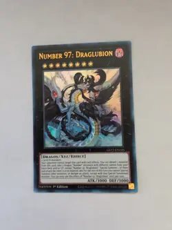 Yugioh Number 97: Draglubion GFP2-EN145 Ultra Rare 1st Ed NM - Image 1