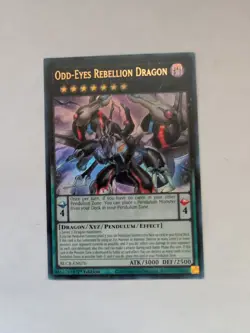 Yugioh! Odd-Eyes Rebellion Dragon BLCR-EN076 Ultra Rare 1st Edition - Image 1