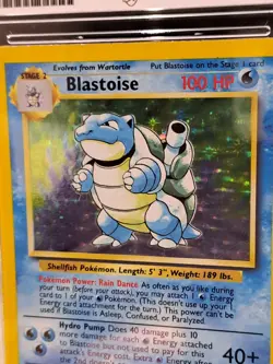 Graded Pokemon Card - Base Set Rare Holo - Blastoise 2/102 ACE 3 Good - Image 2