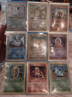 Pokemon TCG: Base Set 2 Unlimited - Vintage 36 Card Lot - NM/LP - Image 1