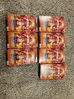 Seven (7) One Piece Card Game Treasure Boosters English OP01-05 FACTORY SEALED! - Image 1