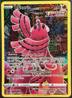 Oricorio GG04/GG70 - Pokemon TCG Crown Zenith: Galarian Gallery Holo- M/LP Card - Image 1
