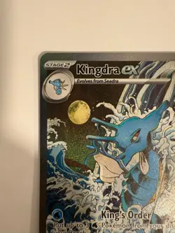 Kingdra ex SVP 131 Scarlet & Violet Promo Shrouded Fable Pokemon TCG Card - Image 2