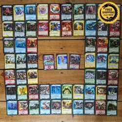 Set DE 117 - 60 Duel Masters Cards German collection dm7 Scarlet Skyterror Ethel - Image 1