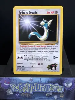 Pokemon Card Erika's Dratini 42/132 Gym Heroes Non Holo Near Mint - Image 1