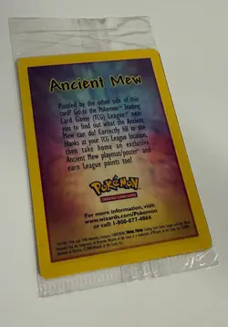 Pokemon TCG Ancient Mew Holo Card 2000 Movie Promo - Factory Sealed - Image 3