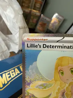 Lillies Determination 184/132 SIR Mega Evolution Pokemon Card Near Mint - Image 3