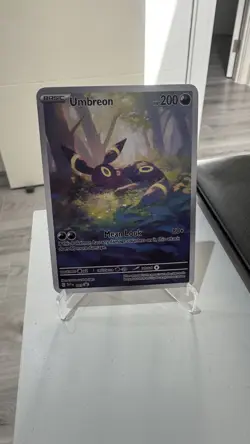 Umbreon Enchanted Forest Custom Fan Art Pokemon Card - Image 1