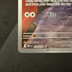 Pokemon Card: Gumshoos 153/132 Mega Evolutions IR - Image 2