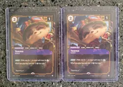 2x Riftbound Teemo Promo Card 197/298 League of Legends TCG English - Image 1