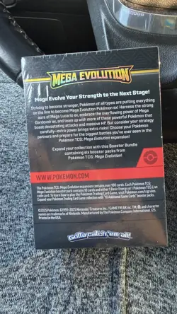Pokemon TCG Mega Evolution Booster Bundle Box Trading Card NEW SEALED! In Hand - Image 2