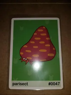 Pookiemoot Parody Card Fan Art Derpy Parisect - Image 1