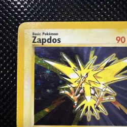 Pokemon TCG Zapdos 16/102 Holo Rare Base Set Card LP-M - Image 2