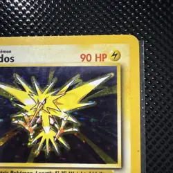 Pokemon TCG Zapdos 16/102 Holo Rare Base Set Card LP-M - Image 3