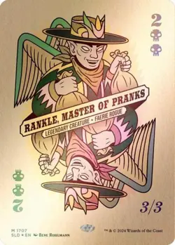 Rankle, Master of Pranks (Rainbow Foil) -Foil Near Mint MTG Secret Lair - Image 1